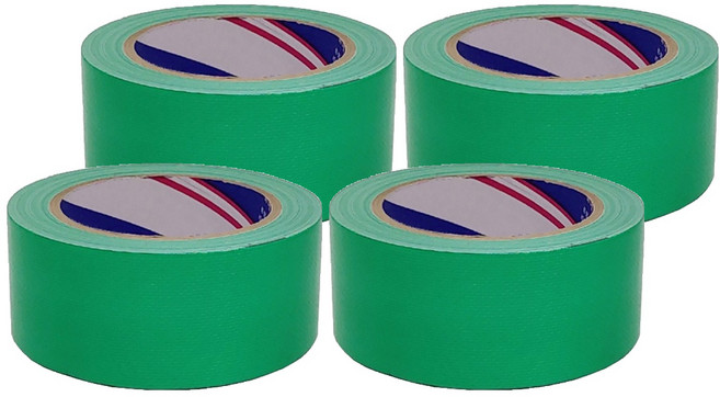 부광테이프 천면 청테이프 48mm x 23m, 청색, 4개