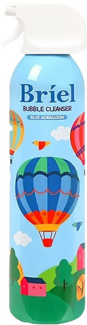 韓國 briel 魔法泡泡兒童沐浴慕斯 泡泡糖, 300ml, 1瓶