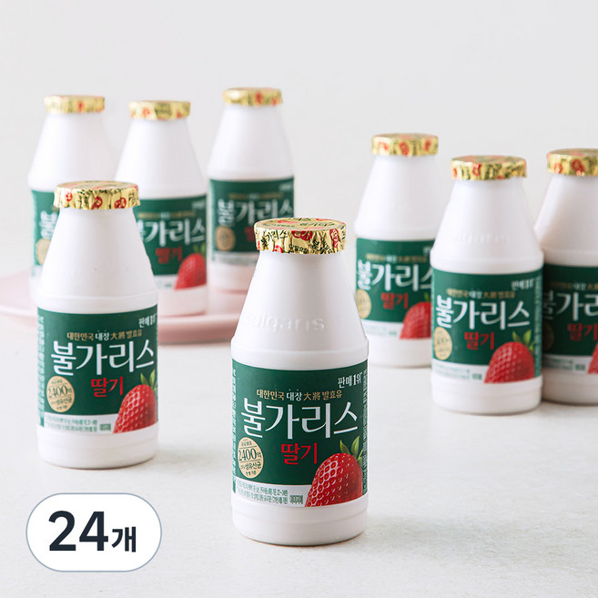 남양유업 불가리스 딸기, 150ml, 8개입, 3개
