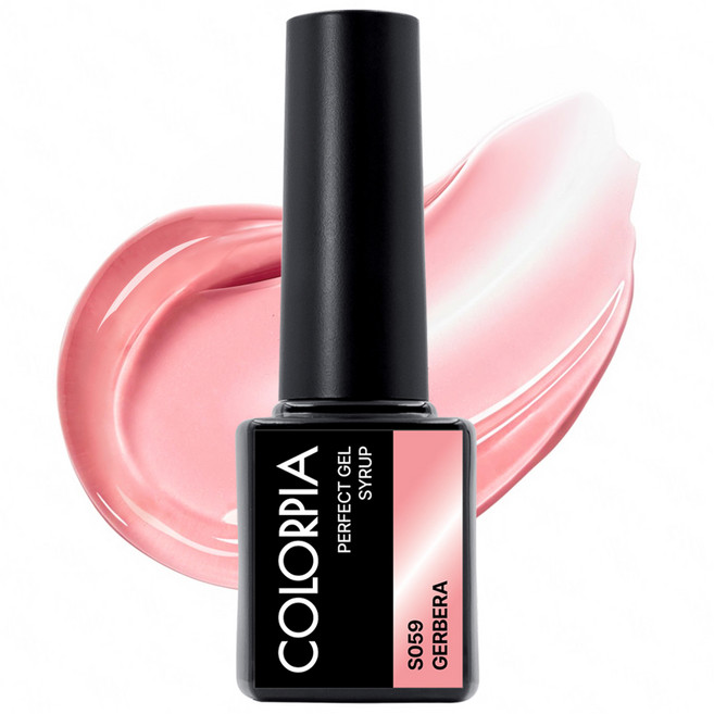 칼라피아 원스텝 시럽 젤네일, S059 거베라, 6g, 1개