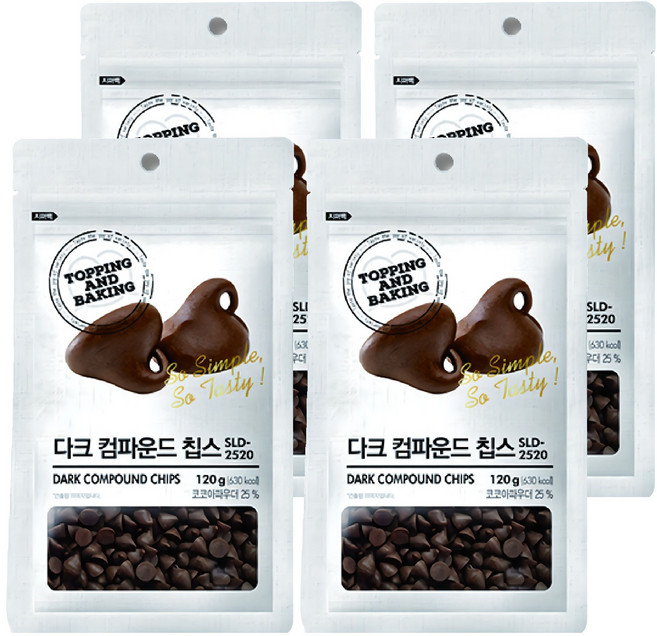 samyang 三養 Q.one 黑巧克力豆, 4個, 120g