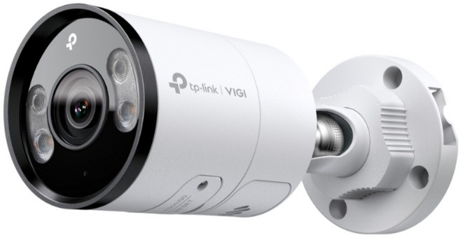 tp-link 4MP戶外防水全彩夜視槍型監視器 智慧偵測/定焦鏡頭 6mm鏡頭, VIGI C345, 1個