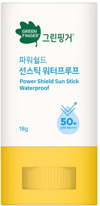 GREEN FINGER 綠手指 幼兒戶外滋潤防水隱形防曬棒 SPF50+ PA++++, 18g, 1個