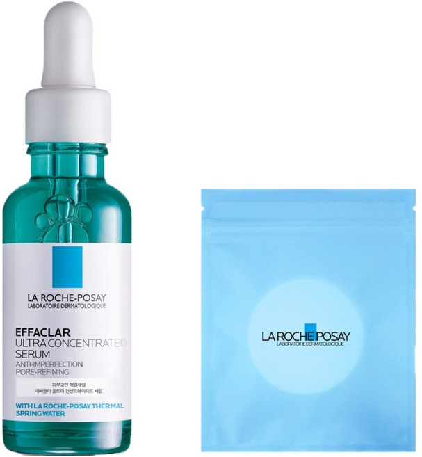 라로슈포제 에빠끌라 울트라 컨센트레이티드 세럼 + 화장솜 30매, 30ml, 1세트