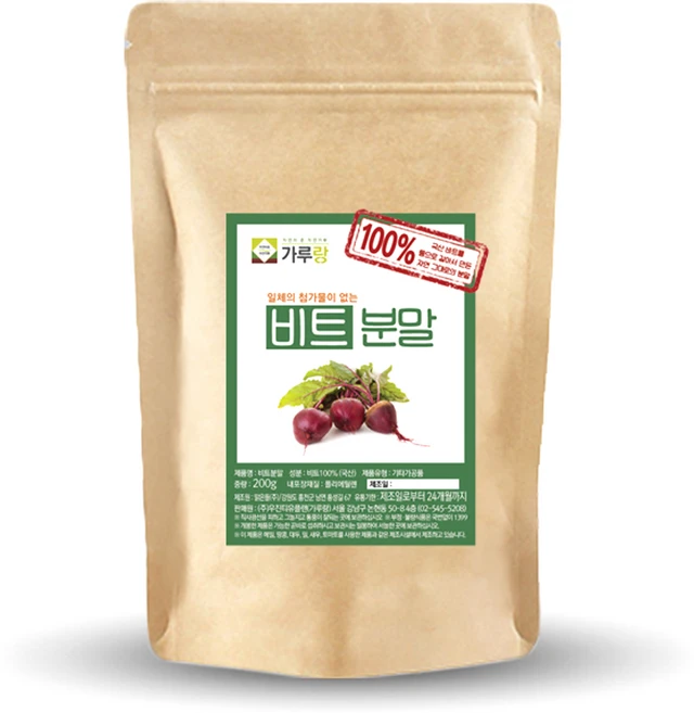 가루랑 비트 분말, 200g, 1개 - 쿠팡