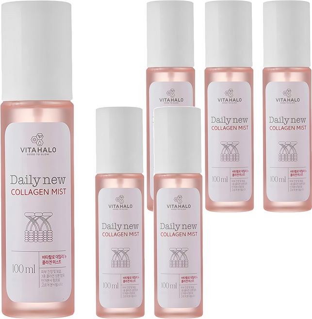 VITAHALO Daily New 膠原蛋白噴霧, 6瓶, 100ml