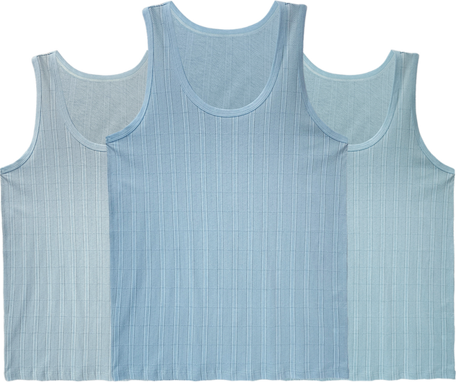 아날도바시니 남성용 통기성 소프트 니트 순면 런닝 3종 세트 MR647