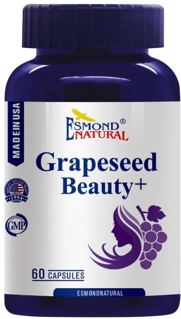 ESMOND NATURAL 愛司盟 葡萄籽氧妍膠囊, 60顆, 1罐