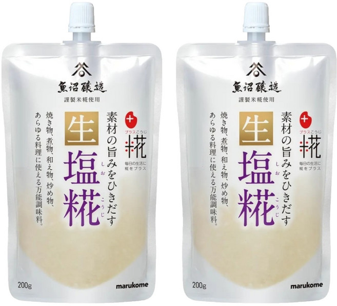 marukome 生鹽麴, 200g, 2包