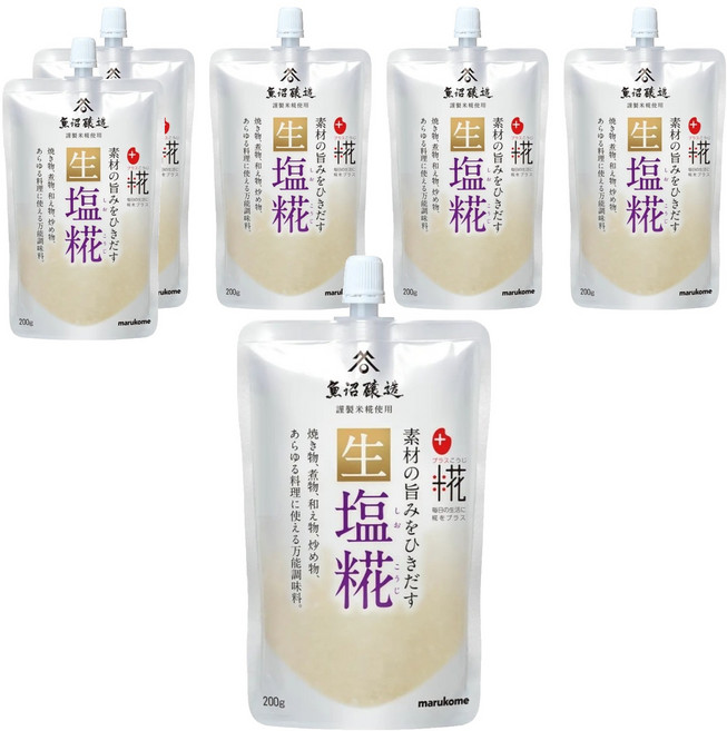marukome 生鹽麴, 200g, 6包