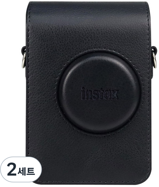 인스탁스 미니 에보 세로형 케이스 블랙, 2세트, 인스탁스 미니 EVO 케이스