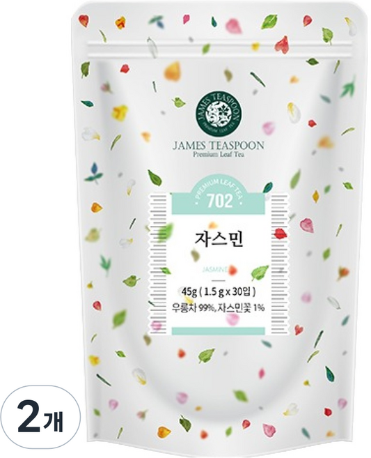 JAMES TEASPOON 茉莉, 2個, 30入, 1.5g