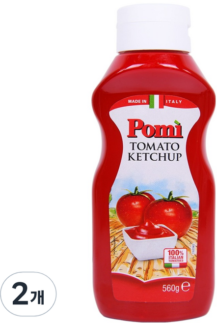 포미 토마토 케찹, 560g, 2개