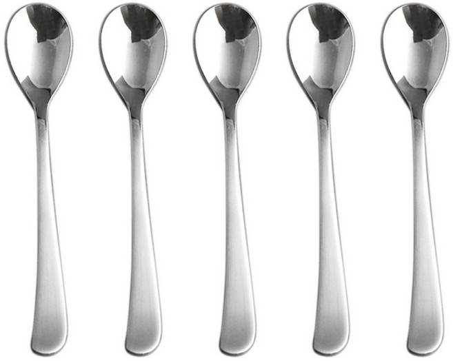 Inspoon 溫和銀色茶匙, 茶匙, 1組