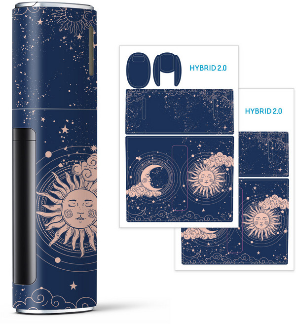 머큐리 구스페리 릴 하이브리드 2.0 전용 프리미엄 풀커버 스킨 빈티지 2p