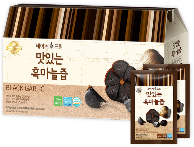 네이처드림 맛있는 흑마늘즙, 2.4L, 1개