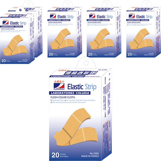LaboRat 伸縮膠布, 20片, 6盒