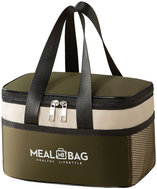 대성 대용량 보냉백, 그린, 1개