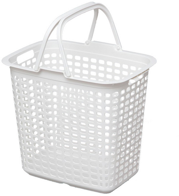 아이리스 런드리 바스켓 대형 LB-L, 화이트
