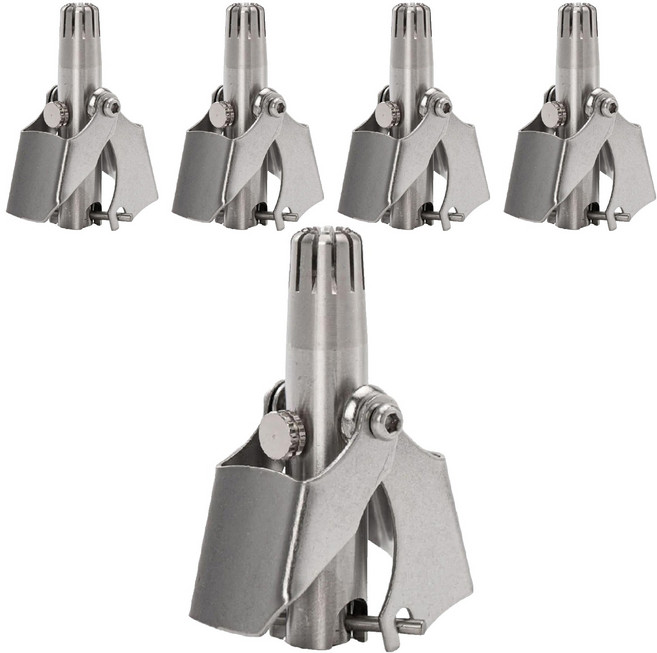 FANCY LIFE 不鏽鋼鼻毛修剪器, 原色, 5個