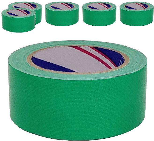 부광테이프 천면 청테이프 48mm x 23m, 청색, 6개