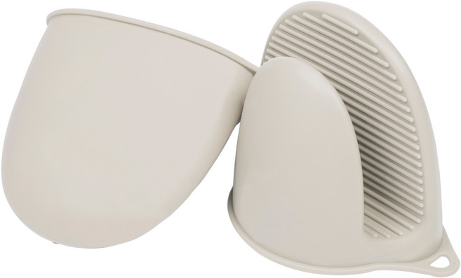 실리팟 실리콘 주방 오븐 장갑 양손 세트, 아이보리, 1세트