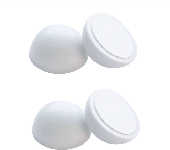aguard 門把防撞柔軟保護墊組 54*26mm 2入, 2組