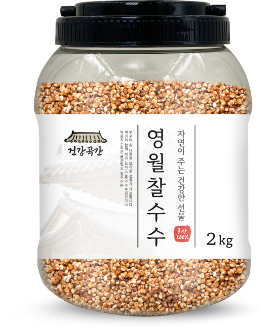 건강곡간 영월 찰수수, 2kg, 1개
