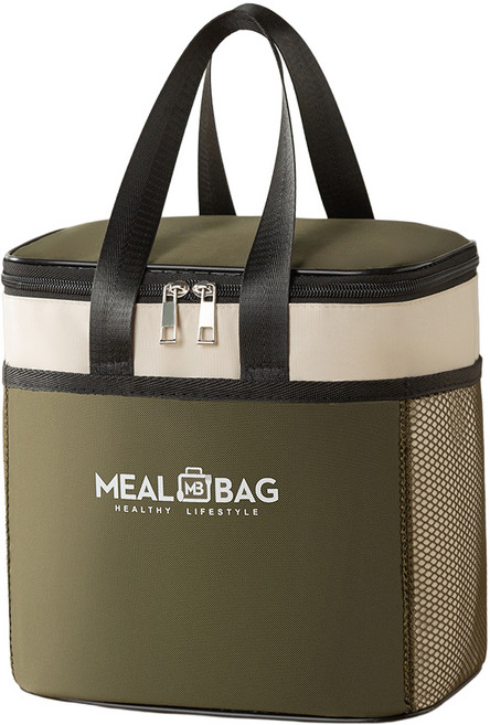 대성 대용량 보냉백, 그린, 1개