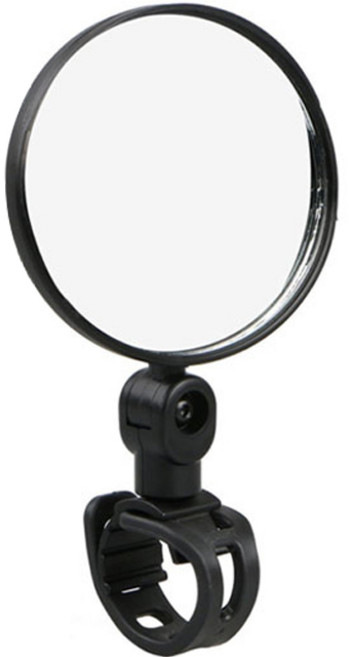 자전거 거울 X-33, 블랙, 1개