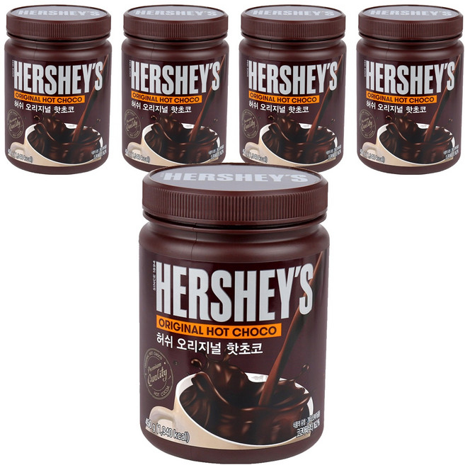 허쉬 오리지널 핫초코분말, 450g, 1개입, 5개
