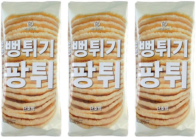 팡튀 단호박 뻥튀기, 120g, 3개