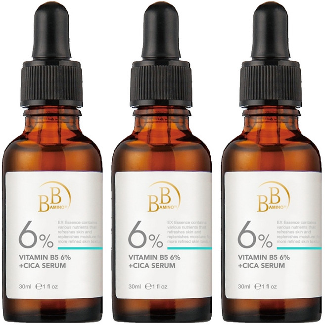 BB AMINO 科研 6%B5 + 積雪草修護精華, 3個