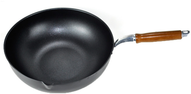 쿡앤쿡 경질 코팅 북경팬, 32cm, 1개