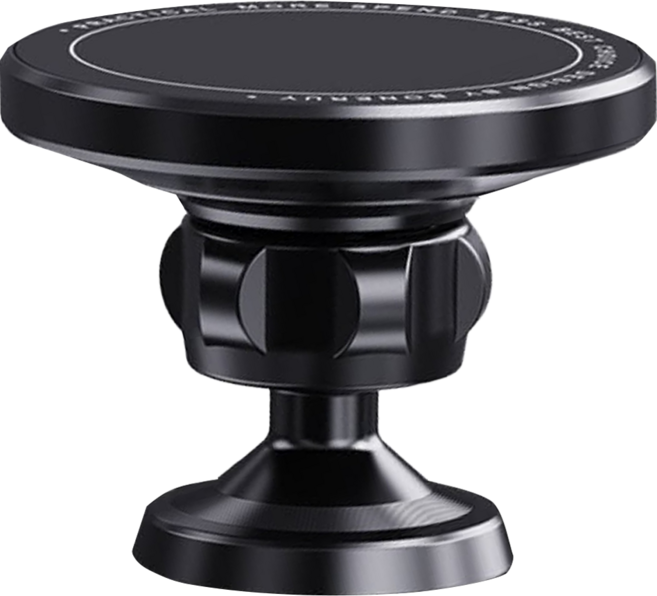 360度釹磁 磁吸手機支架 MagSafe, 黑色, 1個