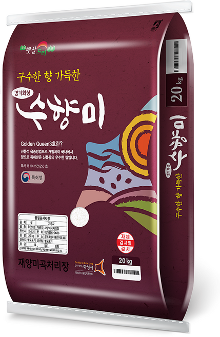 수향미 골든퀸 3호, 20kg, 1개, 상