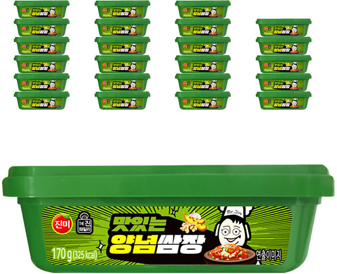 Jinmi Foods 美味包飯醬, 170g, 24盒