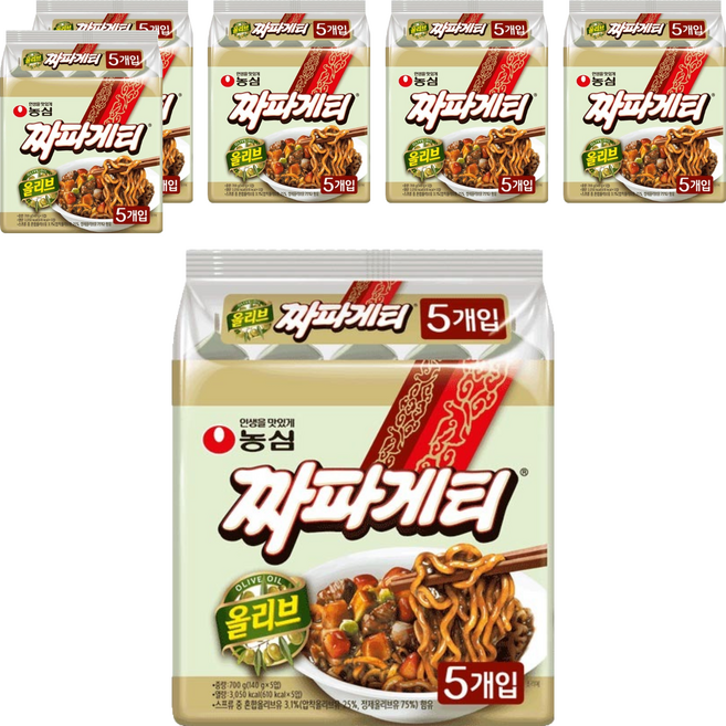 농심 짜파게티 140g, 30개