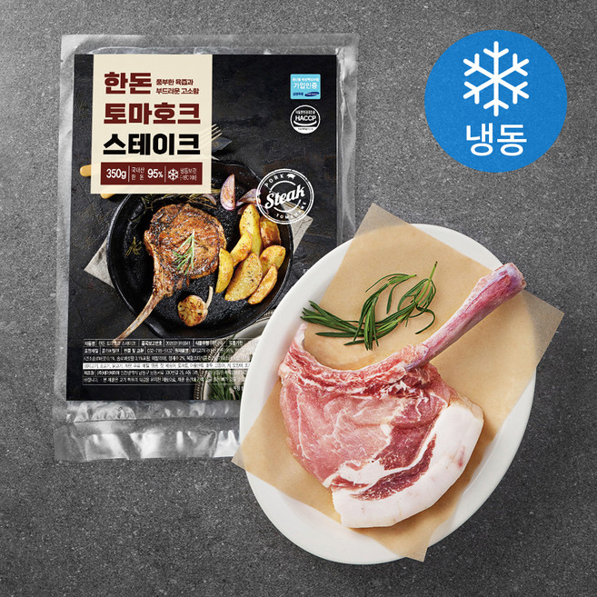 돈 토마호크 스테이크 (냉동), 350g, 1개