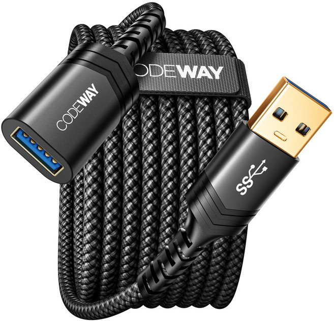 코드웨이 USB연장케이블 3.0버전, 1개, 2m
