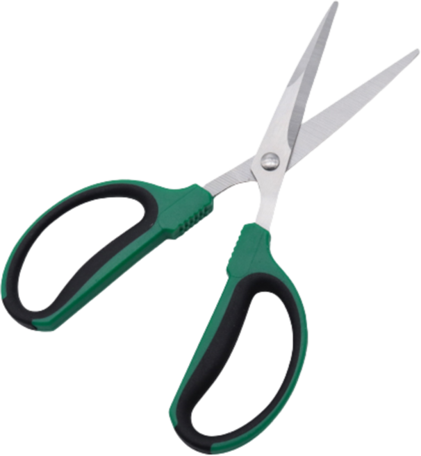 데일리픽 원예 화훼 가위 그린블랙, 1개