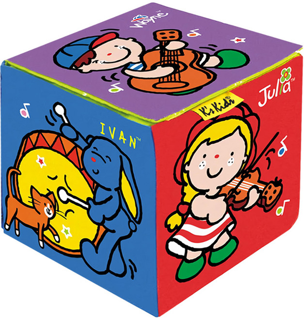 K's Kids 奇智奇思 會唱歌的骰子 6個月以上適用, Multicolor, 1個
