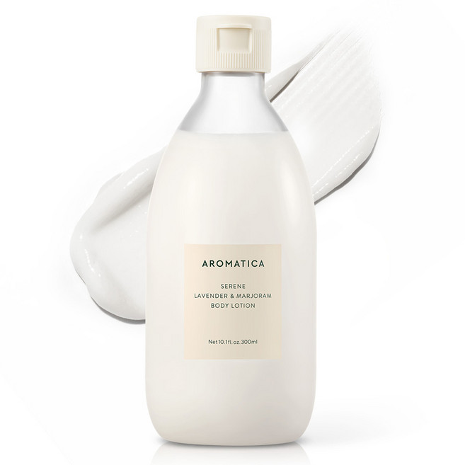 아로마티카 서렌 바디로션 라벤더 앤 마조람, 300ml, 1개