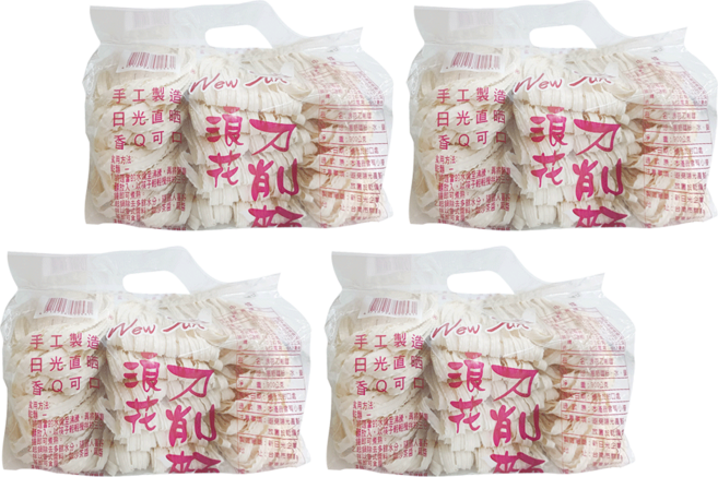 New Sun 新日光 浪花刀削麵, 900g, 4包