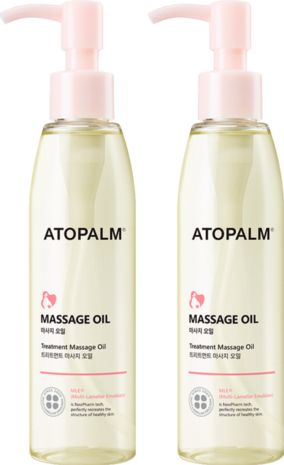 아토팜 매터니티 케어 마사지 오일, 120ml, 2개