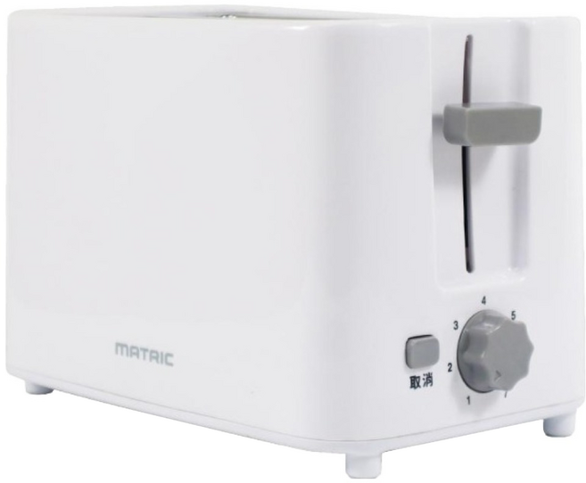 MATRIC 松木家電 可置中雙片烤麵包機, MG-TA0727C