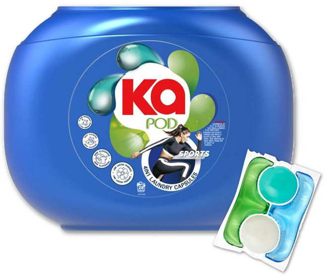 카포드 듀얼코어 스포츠 캡슐세제, 28개입, 1개