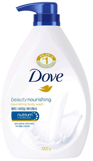 Dove 多芬 滋養柔嫩沐浴乳, 1kg, 1瓶