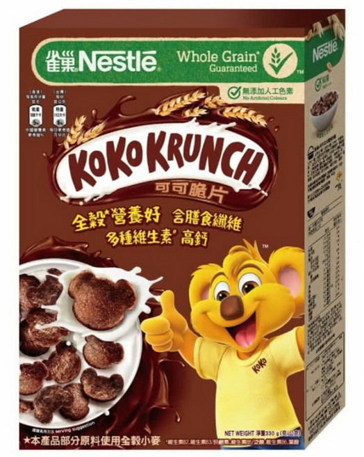 KoKo KRUNCH 可可脆片 早餐脆片, 330g, 1盒