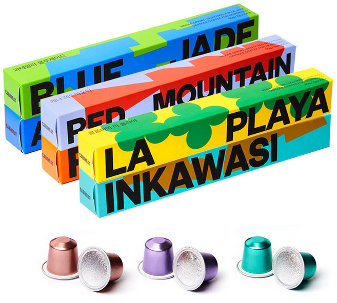 레츠프레소 캐빈잇 캡슐 커피 6종 x 10p 세트, 5g, 60개입, 1세트